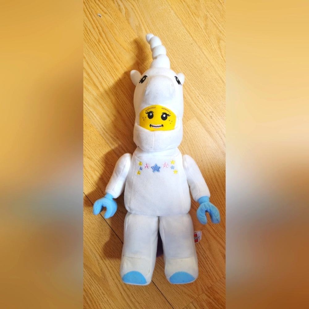 Lego Iconic Unicorn Girl 17" Plush Minifigure Character
